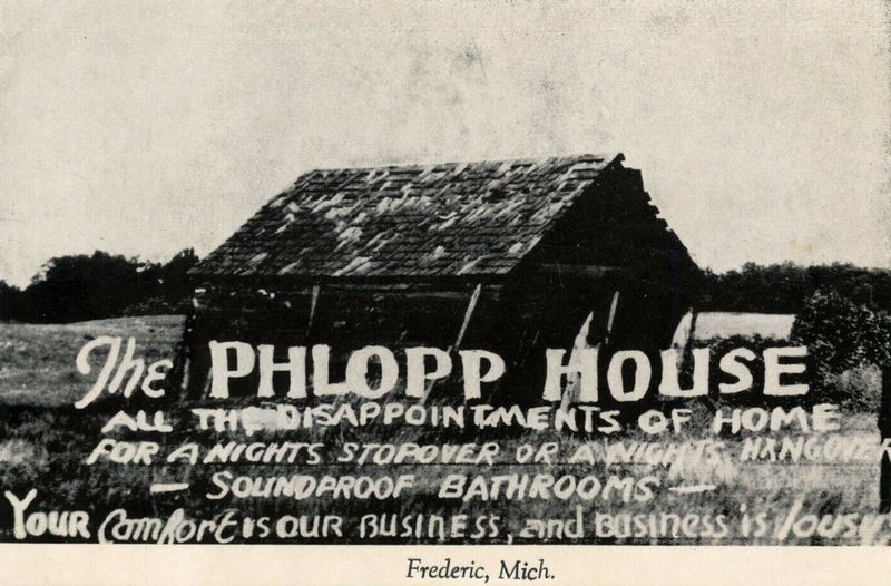 The Phlopp House (Hotel Jefferson) - Vintage Postcard (newer photo)